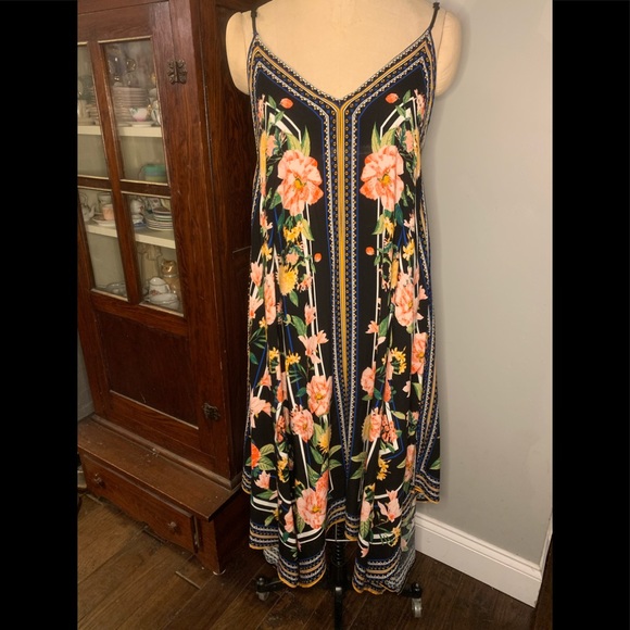 NWT Freemarket Flying Tomatos Handkerchief Dress Small - Picture 3 of 7